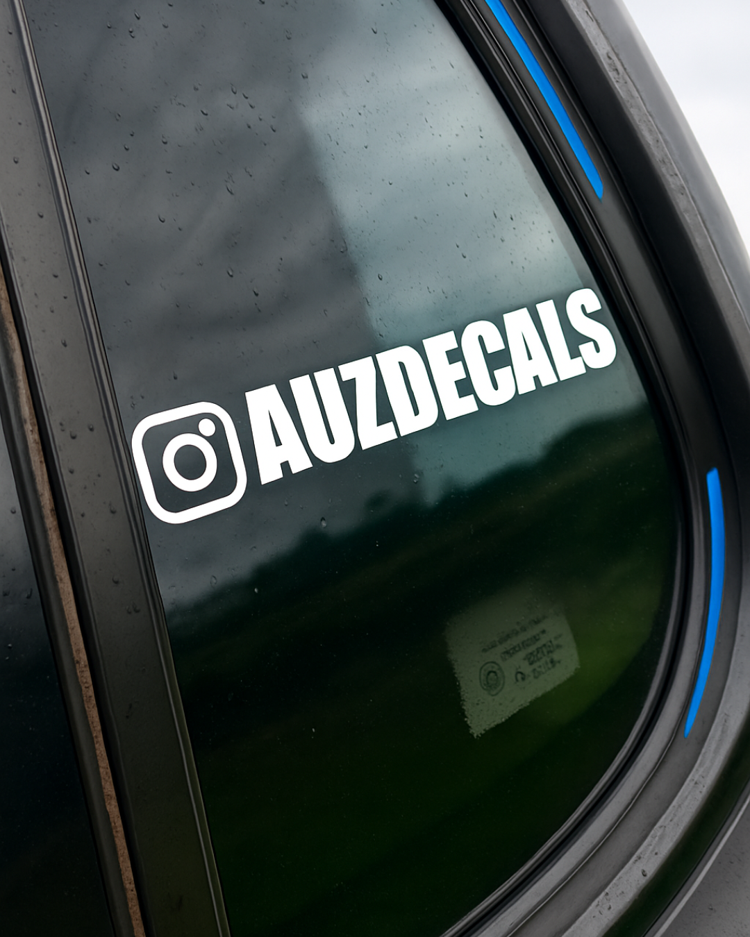 Custom Instagram Username Car Decal | Personalised IG Sticker