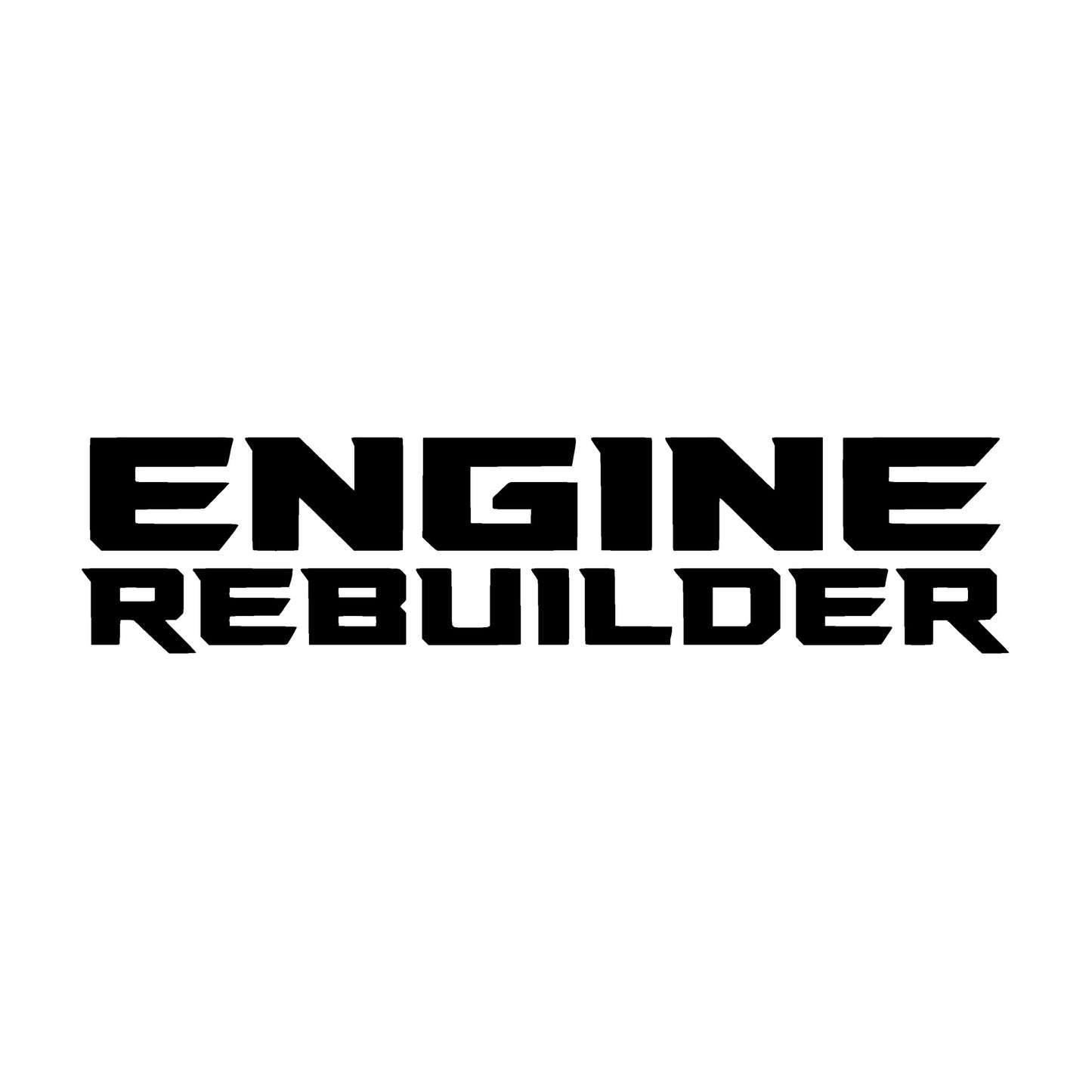 Engine Rebuilder Skull & Pistons Vinyl Decal