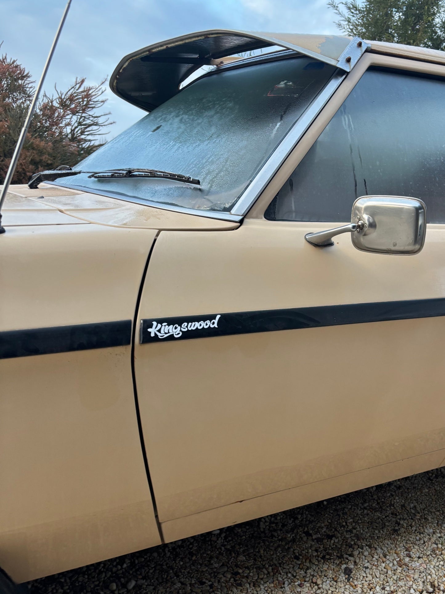 Classic Holden Kingwood vinyl decal