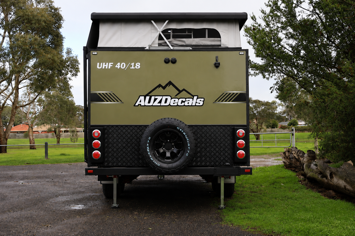 UHF Channel Decal 2-Pack