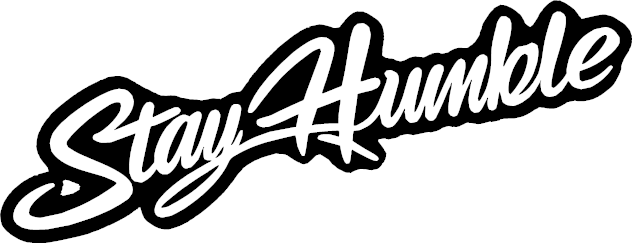 Stay Humble Vertical Decal