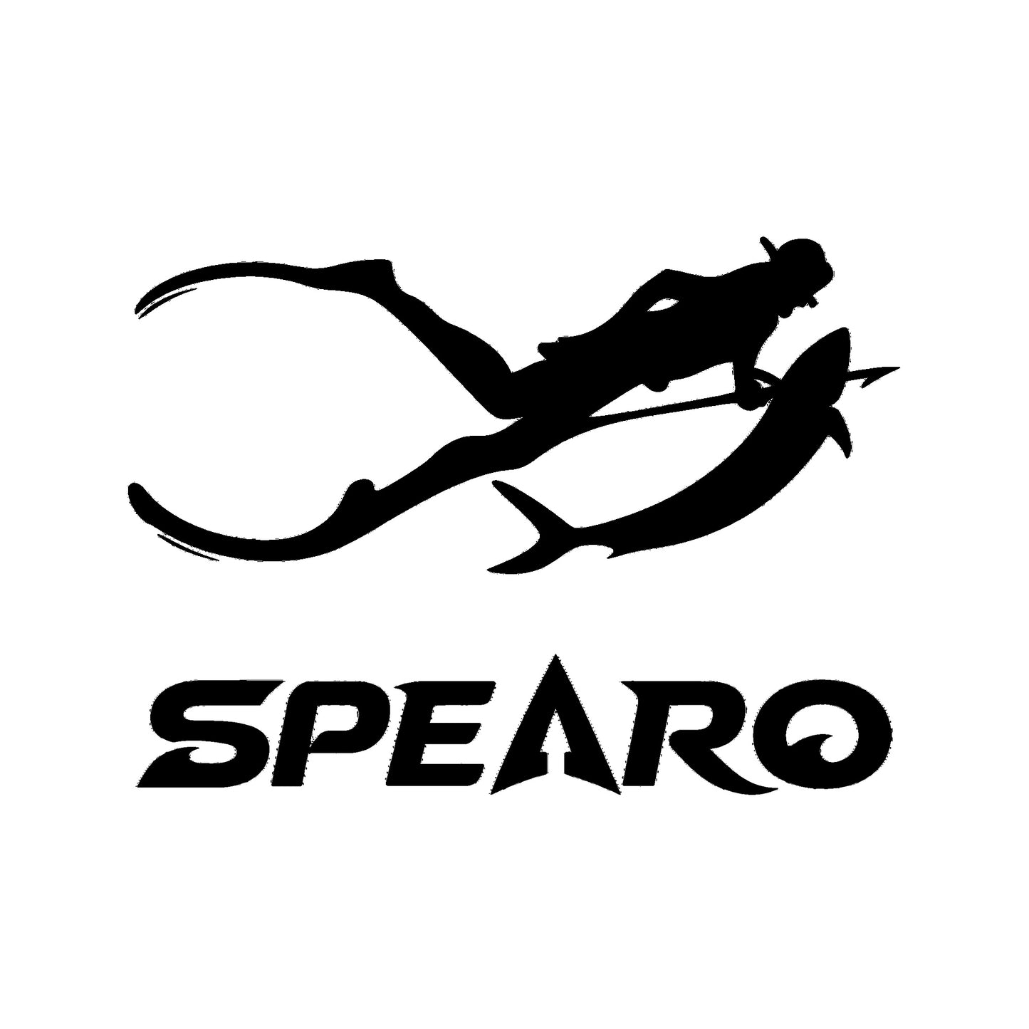 Spearo Diver Vinyl Decal