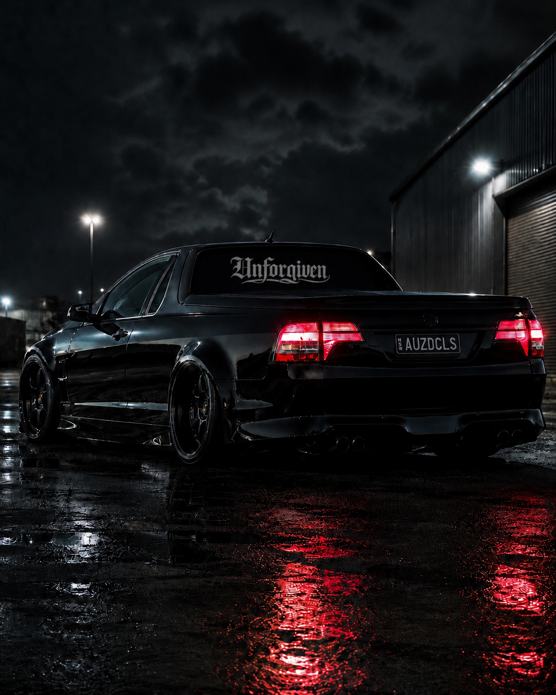 Unforgiven Vinyl Decal