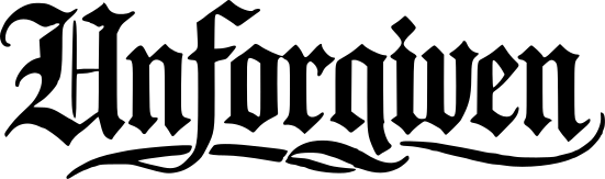 Unforgiven Gothic Edition vinyl decal design