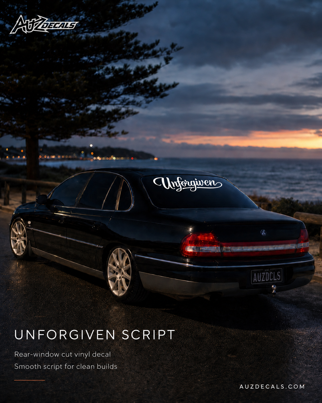 Unforgiven Vinyl Decal